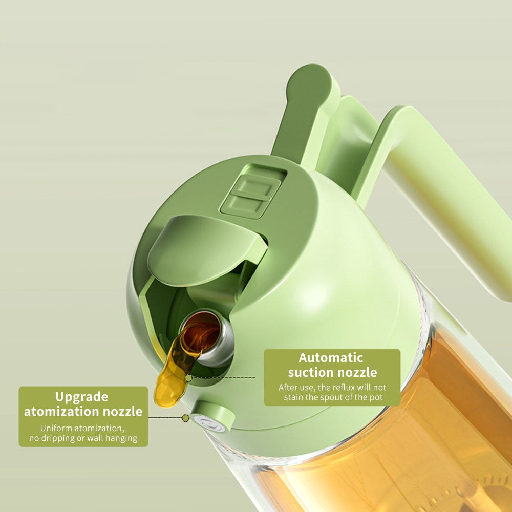 2-in-1 Oil Sprayer Bottle – Spray & Pour Oil Dispenser