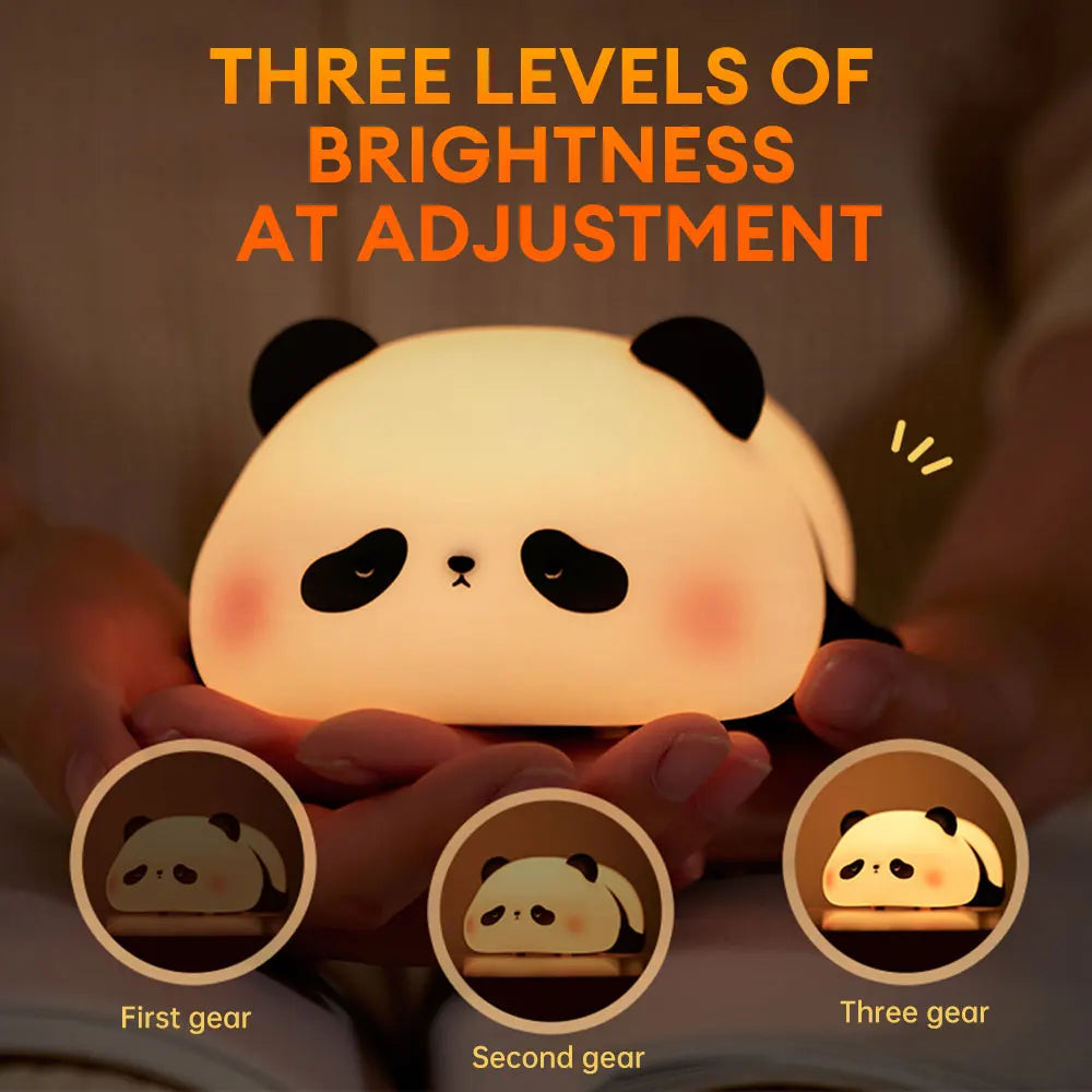 Rechargeable Panda Silicone Night Light