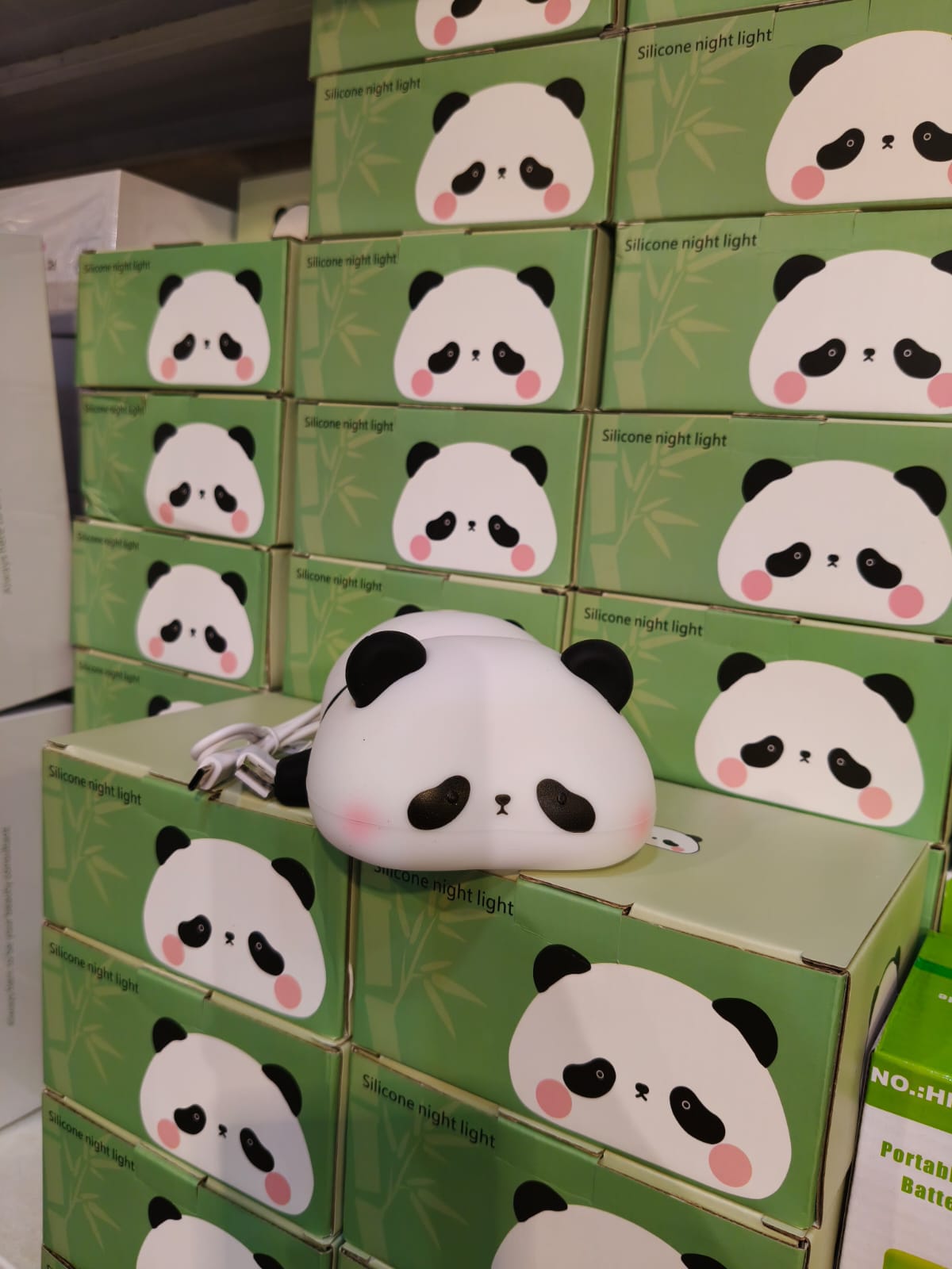 Rechargeable Panda Silicone Night Light