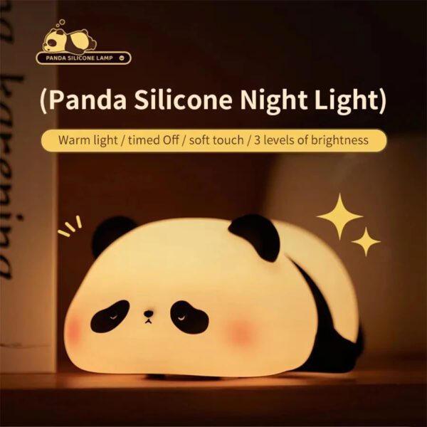 Rechargeable Panda Silicone Night Light