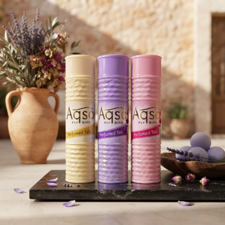 Aqsa Perfumed Talcum Powder – Long Lasting Fragrance & Daily Freshness