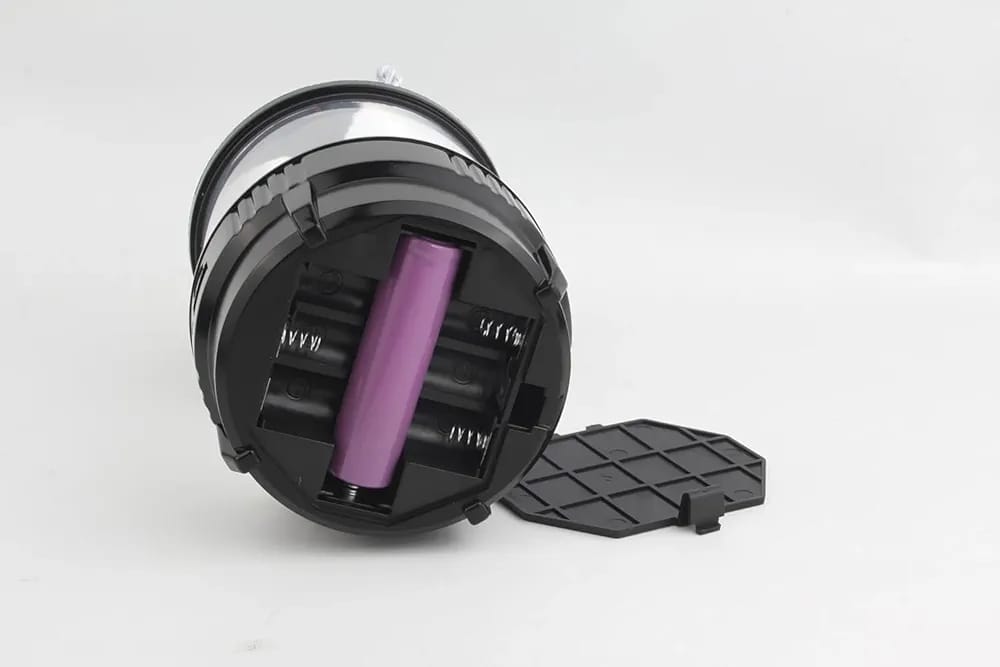 Rechargeable RGB LED Camping Lantern & Rotating Disco Party Light