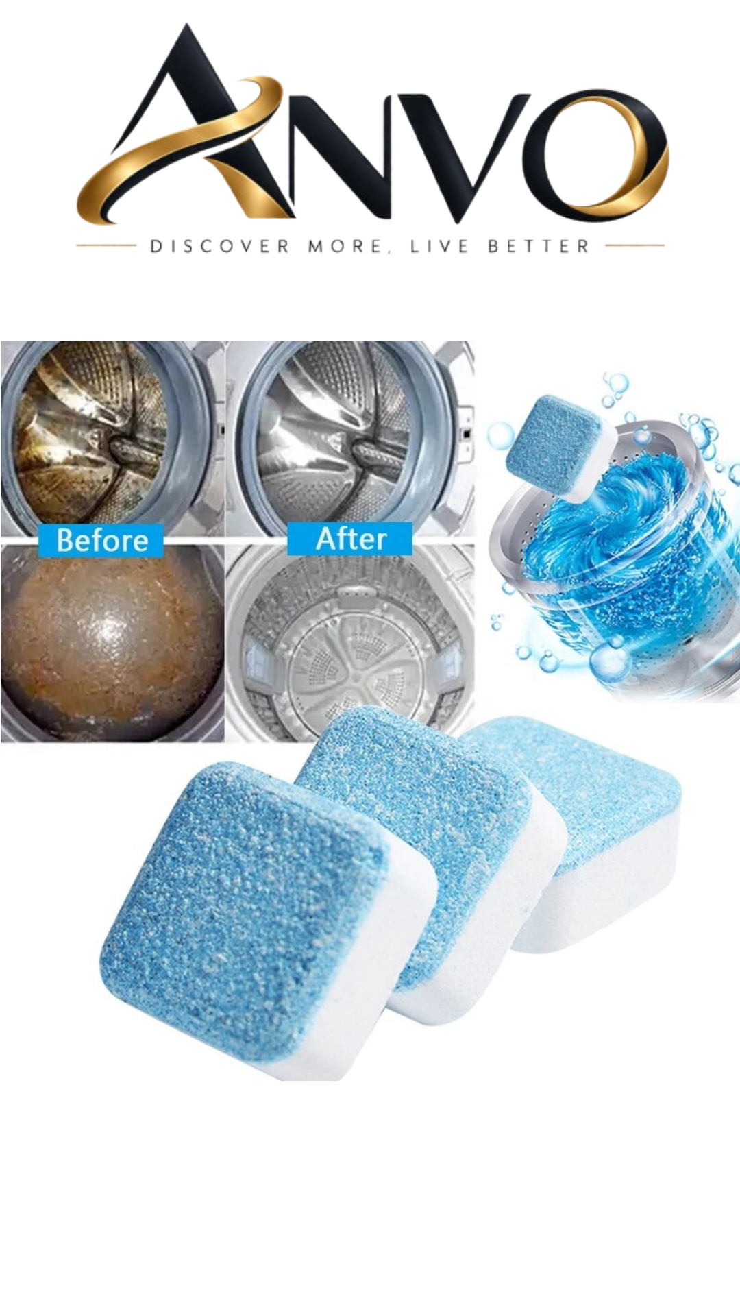 Washing Machine Cleaner Tablets
