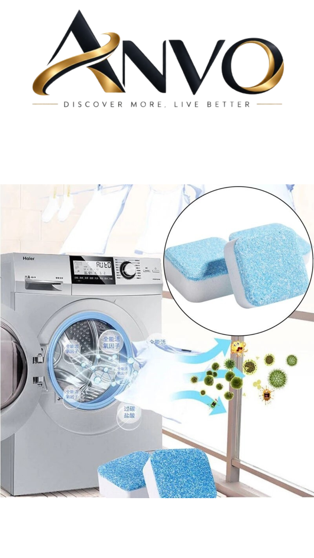 Washing Machine Cleaner Tablets